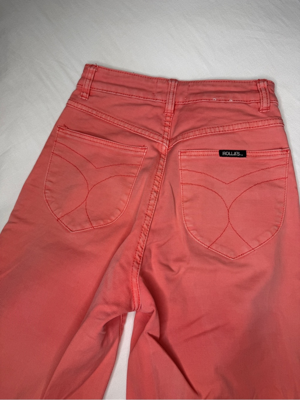 Rolla’s Coral Wide-Leg Sailor Jeans - Picture 5 of 5